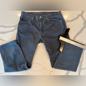 Men's Corduroy Levis Jeans - Blue